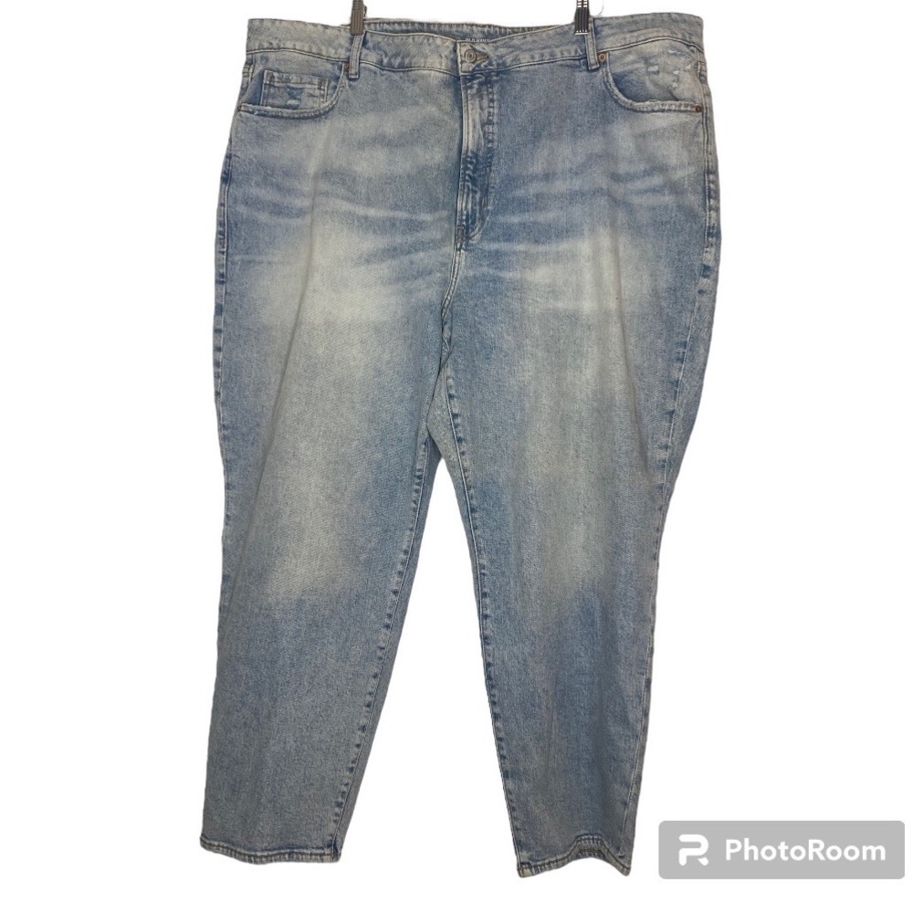 NWT HIGH RISE O.G. STRAIGHT ANKLE LIGHT WASH JEANS SIZE 28